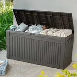 Iperbriko - Keter Comfy 270l Aufbewahrungstruhe 116,7 X 44,7 X 57 Cm, Graphit