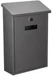 Velleman Bg10003 Bg10003 Briefkasten Silber Schl&uuml;sselschloss
