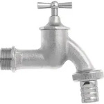 Geka - Wasserhahn Ms Vc. Matt Ag G1/2',m.t&uuml;lle 1/2',sb M. Verschraubung 10 Stk