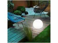 Solar Leuchtkugel 50cm Solarlampe Gartenleuchte Solarkugel led Esotec 106026