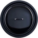 Riess Classic Deckel F&uuml;r Schnitzelpfanne &Oslash;34cm Emaille Schwarz