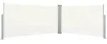 Ausziehbare Seitenmarkise 160x600 Cm Creme - Vidaxl