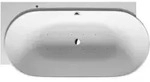 Duravit - Luv Whirlpool, Ecke Links, 2 R&uuml;ckenschr&auml;gen, Nahtlose