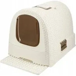 Curver Pet Life Katzentoilette Mit Deckel, 51.5x38.5x40 Cm, Creme