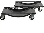 Dema - Kfz / Pkw Wagenheber Rangierhilfe Rollbrett Im Set (2 Stk) Bis 450kg Pro...