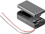 Goobay - 48171 Batteriehalter 1x 9 V Block Kabel (l X B X H) 68.4 X 33.2 X 25.6 Mm