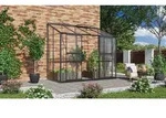 Vitavia - Anlehn-gew&auml;chshaus 'ida 3300', Schwarz, 3,3 M2, 4 Mm Hkp