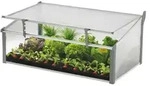 Juwel - Fr&uuml;hbeet Gew&auml;chshaus Easy Fix + Fensterfixierung, Gr&ouml;&szlig;e 100x60x40 Cm