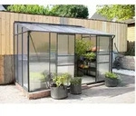 Vitavia - Anlehn-gew&auml;chshaus 'ida 5200', Schwarz, 5,2 M2, 4 Mm Hkp