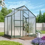 Vitavia Gew&auml;chshaus "apollo 2500", Smaragd Gr&uuml;n, 2,5 M2, 6 Mm Hkp