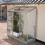Vitavia - Anlehn-gew&auml;chshaus 'ida 1300', Aluminium Eloxiert, 1,3 M&sup2;, 4 Mm Hkp