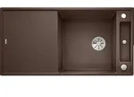 Axia Iii Xl 6 - Silgranitsp&uuml;le, 100x51 Cm, Mit Zubeh&ouml;r, Infino, Kaffee 523509 -