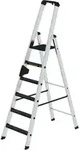 G&uuml;nzburger Steigtechnik - Stufen-stehleiter 250 Kg Einseitig Begehbar Mit Clip-step