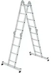 Vielzweckleiter 4tlg. Mit Nivello-traverse 4 X 4 Sprossen - 011111 - G&uuml;nzburger