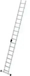 G&uuml;nzburger Steigtechnik Stufen-anlegeleiter Mit Standard-traverse 18 Stufen - 040618