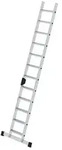 G&uuml;nzburger Steigtechnik Stufen-anlegeleiter Mit Standard-traverse 12 Stufen - 040612