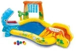Intex - Aufblasbarer Pool Dinosaur Play Center 249x191x109 Cm 57444np