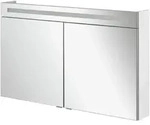 Fackelmann - B.clever Spiegelschrank 120cm - 2 T&uuml;ren Korpusfarbe: