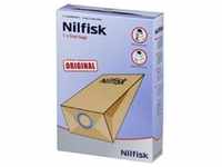Nilfisk - 5 x Staubsaugerbeutel, Staubbeutel, Papierbeutel für GM80 gm 80 c, GM90 gm