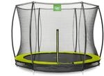 Exit Toys - Exit Silhouette Bodentrampolin &Oslash;305cm Mit Sicherheitsnetz - Gr&uuml;n