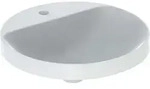 Variform Einbauwaschtisch Rund, 480mm, Mit Hahnloch, Ohne - Geberit