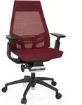 B&uuml;rostuhl / Drehstuhl Genidia Smart Black Netz Rot Hjh Office