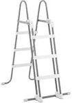 Sicherheitsleiter F&uuml;r Pools Bis 107 Cm H&ouml;he - 151 X 117 Cm - Stahl Poolleiter