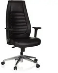 B&uuml;rostuhl / Chefsessel Vitoro Kunstleder Schwarz Hjh Office