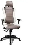 Sp Topstar B&uuml;rostuhl Head Point Rs Grau/wei&szlig;