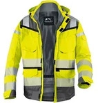 K&uuml;bler Wetterjacke Reflectiq Sympatex Psa 2 Warngelb/anthrazit Gr. Xs