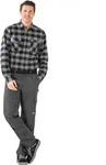 Planam Bundhose Highline 2322 Schiefer/schwarz/rot Gr. 24