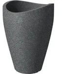 Scheurich Wave Globe High 67, Hochgef&auml;&szlig;/blumentopf/pflanzk&uuml;bel, Rund, Aus
