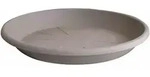 Euro3plast - Untersetzer "medea" 52cm Blumenuntersetzer Pflanzenuntersetzer Taupe
