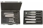 F.dick - Kochkoffer Bristol 12-tlg Messer-set + Koffer Kochmesser + Kochwerkzeug