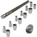 Bgs Technic - Steckschl&uuml;ssel-einsatz-satz Gear Lock Antrieb Innenvierkant 6,3 Mm