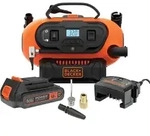 Black&decker - Kompressor 11 Bar / 160 Psi Schwarz+decker Bdcinf18n-qs