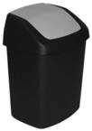 Curver Swing-top 10 L Rechteckig Kunststoff Schwarz, Grau