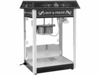 Royal Catering - Popcornmaschine Retro Popcornmaker Popcornautomat 1600W 5kg h Dach