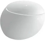 Alessi One Wand-wc, Tiefsp&uuml;ler, Sp&uuml;lrandlos, 585x390, - Laufen