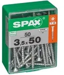 Spax - Universalschrauben 3.5 X 50 Mm Tx 20 - 50 Stk. Holzschrauben