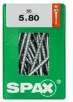 Spax - Universalschraube, 5 X 80 Mm, 50 St&uuml;ck, Teilgewinde, Senkkopf, T-star Plus