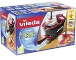 Vileda Turbo Box Wischmopp Rot Grau Mit Pedal-essorierer