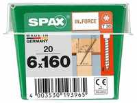 Spax - Holzbauschrauben 6.0 x 160 mm tx 30 - 10 Stk. Holzschrauben