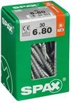 Spax - Universalschrauben 6.0 X 80 Mm Tx 30 Senkkopf - 30 Stk. Holzschrauben