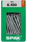 Spax - Universalschrauben 6.0 X 100 Mm Tx 30 - 100 Stk. Holzschrauben