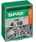 Spax - Universalschrauben 4.0 X 16 Mm Tx 20 Senkkopf - 100 Stk. Holzschrauben