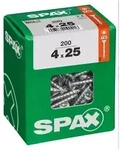 Spax - Universalschrauben 4.0 X 25 Mm Tx 20 Senkkopf - 200 Stk. Holzschrauben