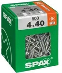 Spax - Universalschraube, 4 X 40 Mm, 500 St&uuml;ck, Teilgewinde, Senkkopf, T-star Plus