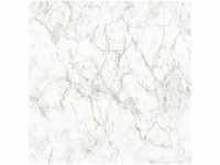 Marmor Tapete weiß grau Vlies Marmortapete elegant ideal für Küche und