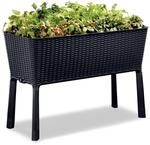 Gartentopf Auf Beinen Keter Easy Grow Box 120l F&uuml;r Blumen Z 1 St&uuml;ck.